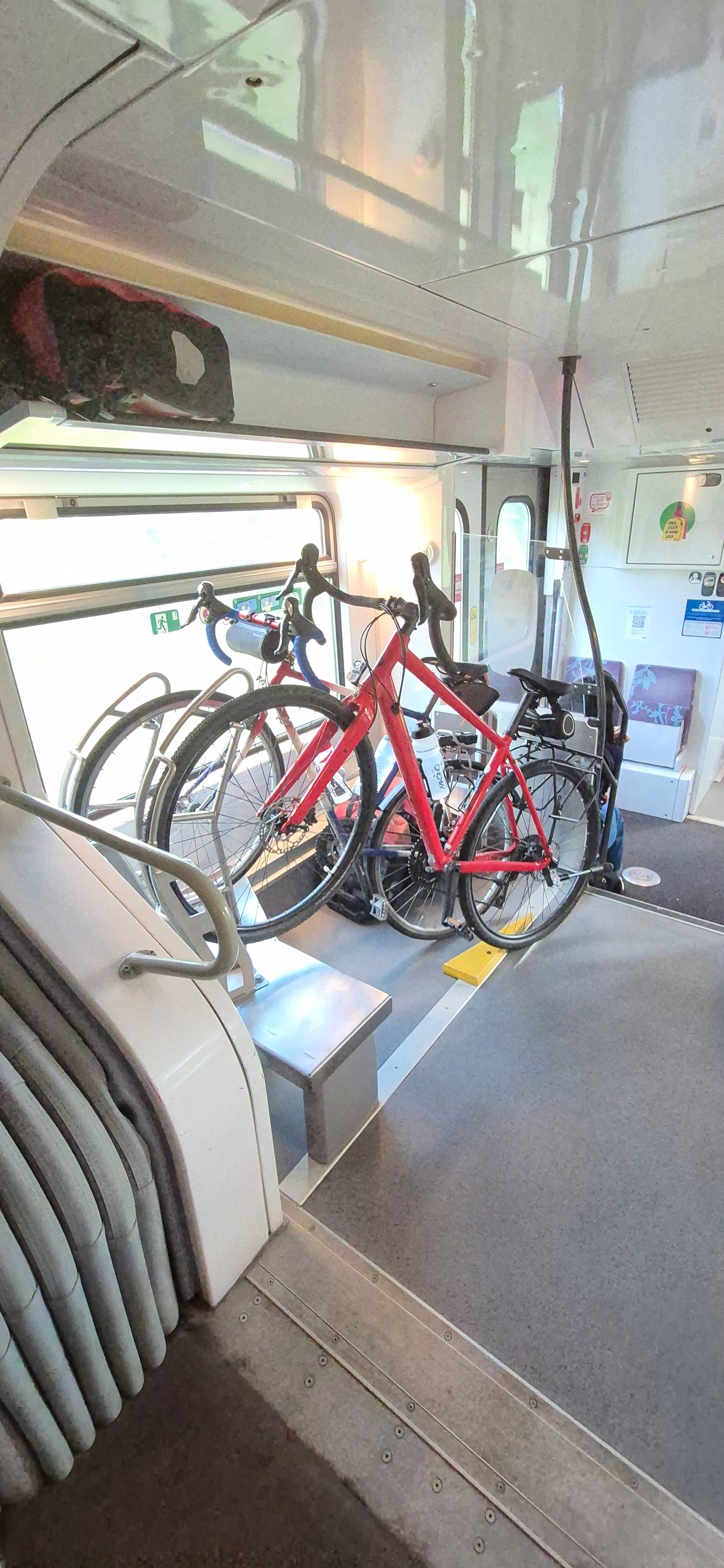 Im Zug von Nantes nach Nevers