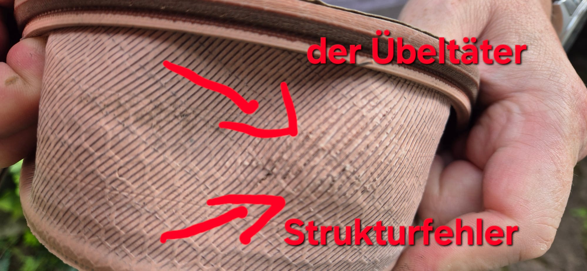 Ursachenforschung...